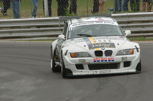 De BMW Z3 van Kenis/Lumbeeck